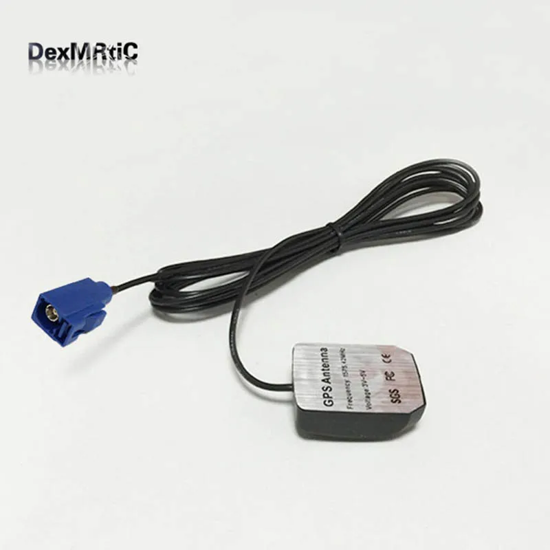 Новая GPS активная антенна 3 м кабель Fakra C синий разъем для MFD2 RNS2 RNS E VW AUDI|cable stripper|cable