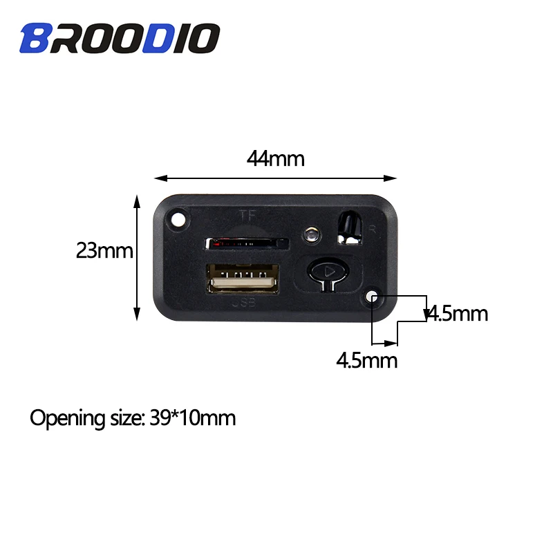 Мини MP3 аудио декодер доска 5 в 12 В USB MP3 плеер без потерь декодирования модуль Поддержка TF карта U диск для автомобиля аудио усилитель мощности