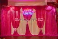 red party wedding backdrop wholesale stage decoration wedding supplies 10ft20ft stage backdrop