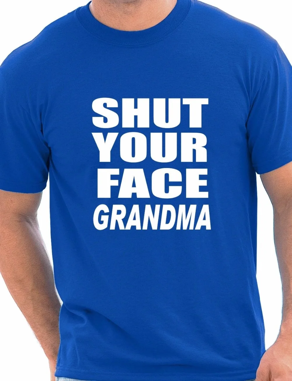 Непрактичная футболка унисекс с закрытым лицом для Jokers надписью gravma joe fan большой