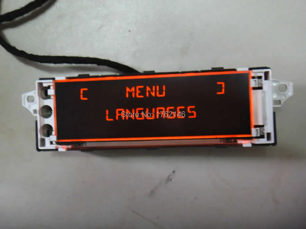 Автомобильный щиток Поддержка USB красный дисплей для peugeot 307/408 экран citroen C4 седан