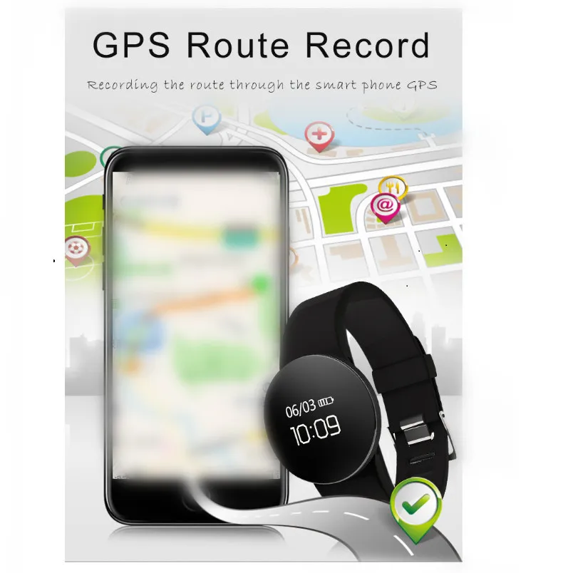 Смарт браслет Gps водостойкий трекер Шагомер Будильник Sms напоминание монитор с