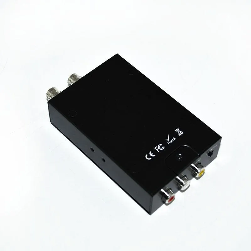 Новый 3G SDI в AV преобразователь скалера 3G/HD/SD R/L RCA адаптер с вилкой ЕС/США