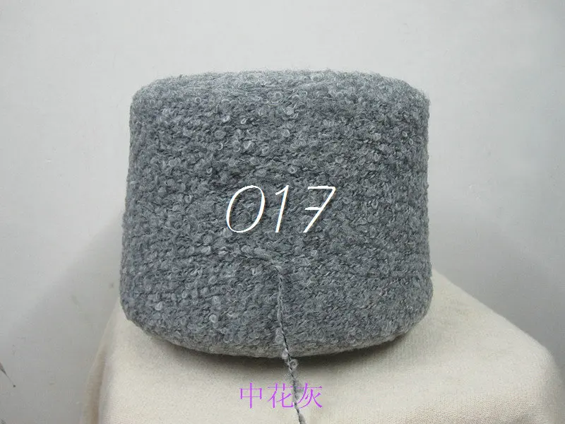 017 400 г/лот, новинка, великолепная шерстяная пряжа, мягкая ворсовая пряжа для вязания, шарф, шапка, пальто, пряжа средней толщины, нитки ZL50 - Цвет: 017