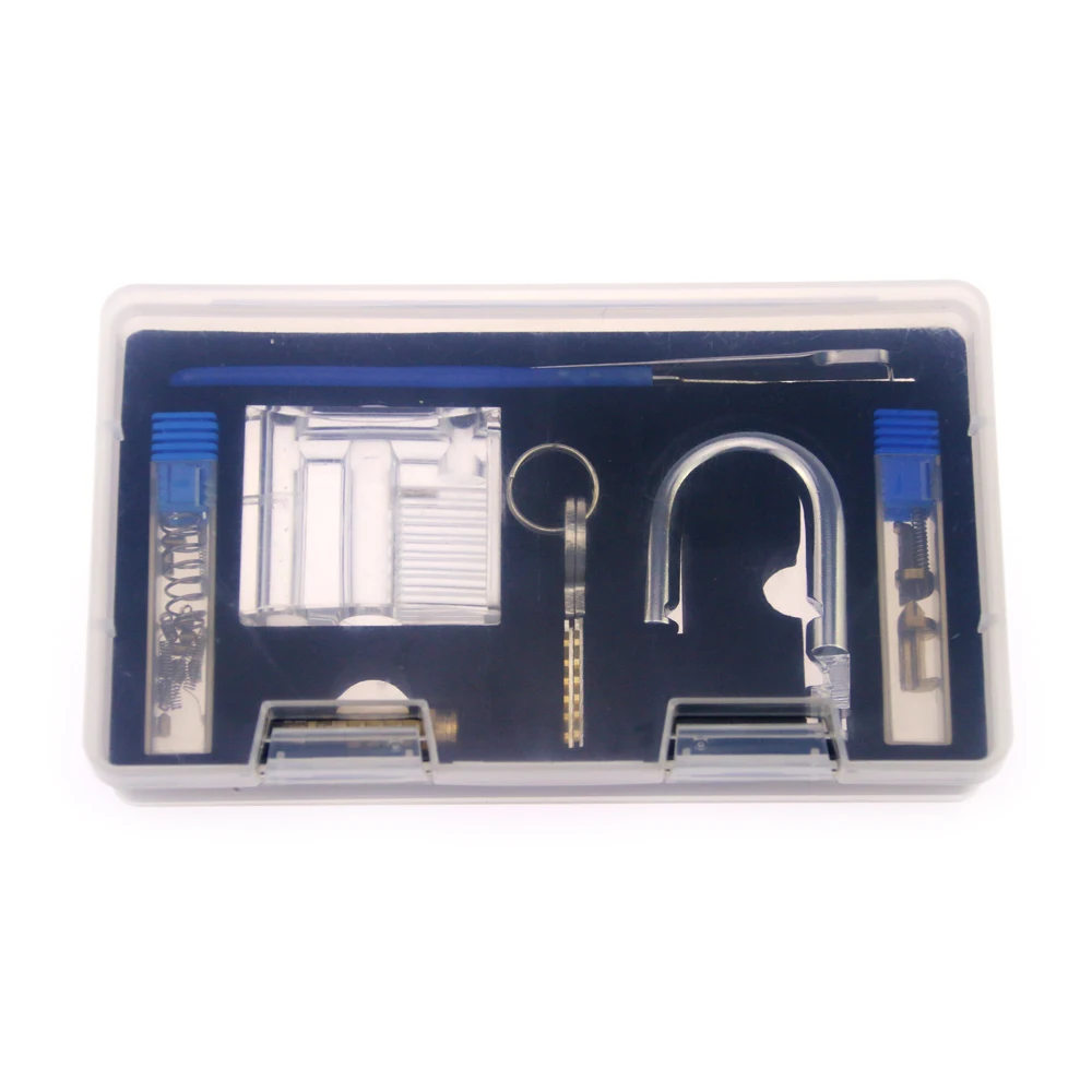 Новые слесарные инструменты DIY собрать прозрачный висячий замок самостоятельно