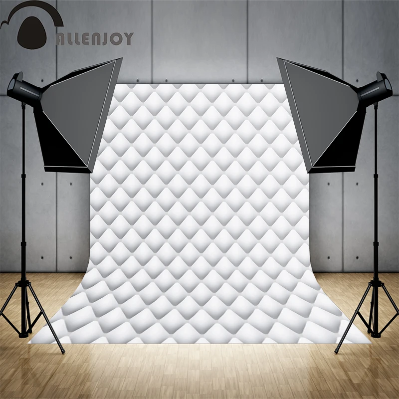 Allenjoy фоны для фотосъемки белый изголовье кровати цвет на заказ фон Фотофон
