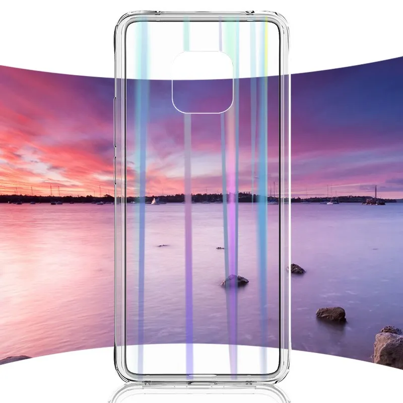 Листовое стекло крышка для huawei mate 20 Pro Чехол TPU рамка Задняя стеклянная чехол
