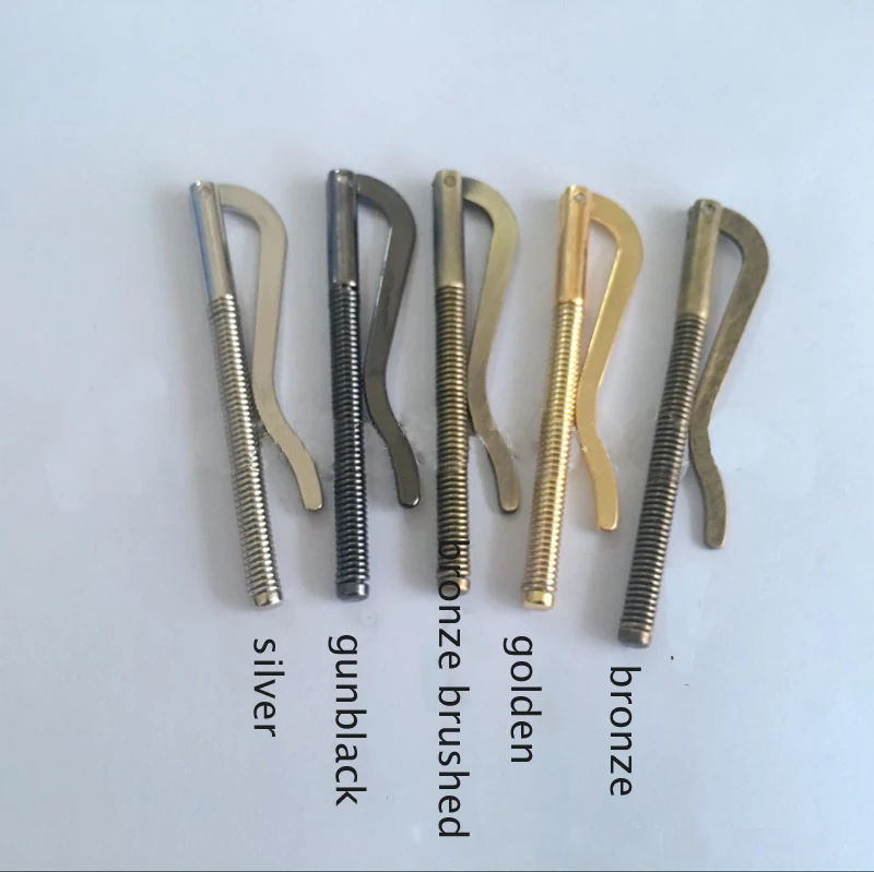 Кожаный кошелек сделай сам с пружинным зажимом и пряжкой 10 шт./лот 75/80/85 мм|Пряжки