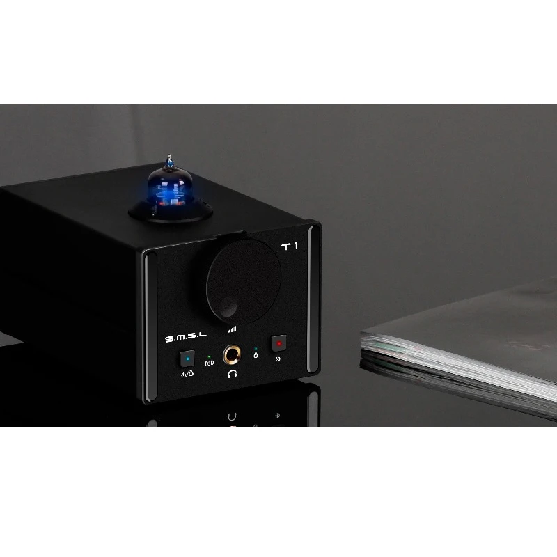 Декодер SMSL T1 трубные усилители для наушников AK4490EQ + CM6632A DAC DSD512 384 кГц/32 бит