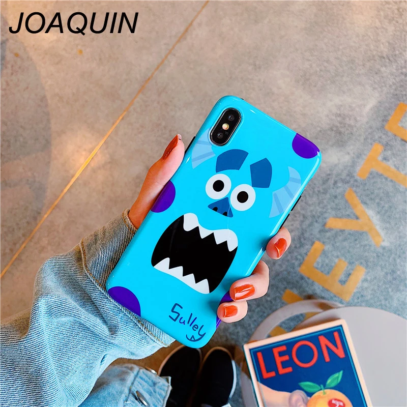 Для Apple iPhone 6 6S 7 7plus 8 Plus X защитные чехлы из ТПУ Университет Монстров Mike Wazowski
