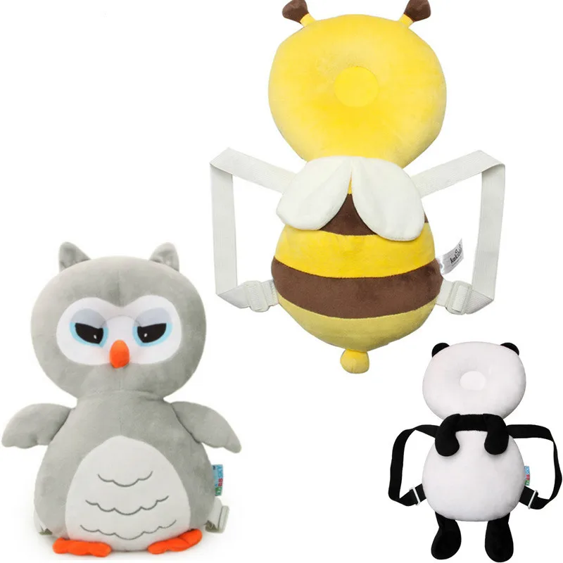 

Owl Bee Cartoon Modeling Soft Not Easy Deform Headrest Baby Prevent Fall Protective Back Of Head Neck Protect Mat Toddler Helper
