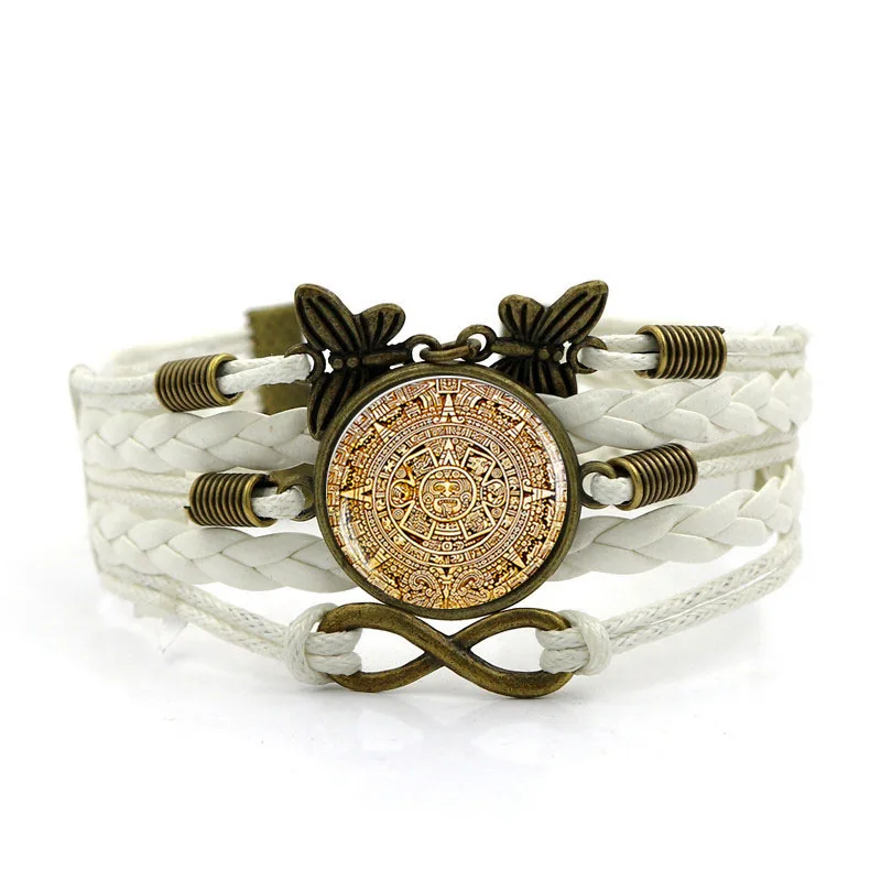 Pulseiras Feminina настоящий Новый 2019 простой модный мужской календарь Майя время