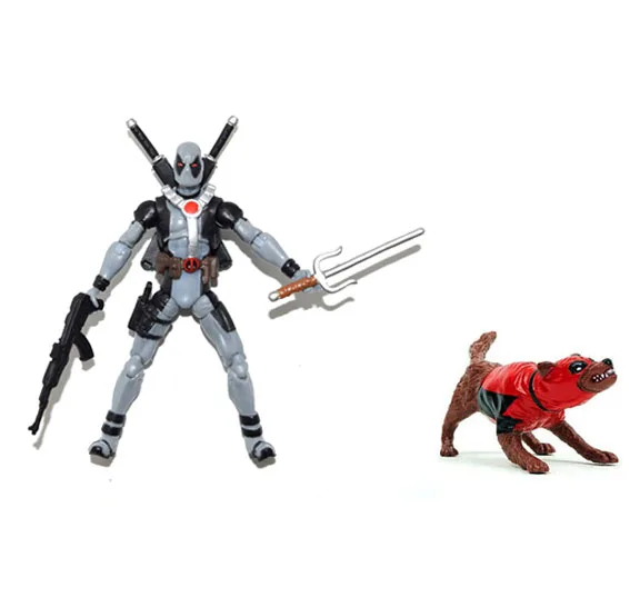 Серая экшн фигурка Universe 3 75 &quotДэдпул и догпул кукла в подарок|marvel universe|action figurefigure