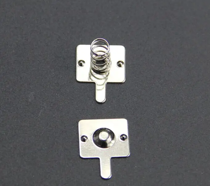 Free delivery 100pcs AA5 battery 12*14MM positive and negative single contact spring plate | Обустройство дома