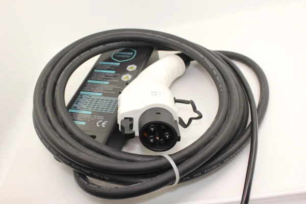NEMA 10 50 sae j1772 тип 1 ev штекер 8A 10A 16A регулируемый портативный EVSE уровень зарядки 2 5 м