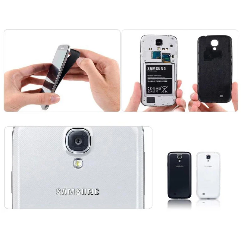 100% первоначально для Samsung Galaxy S4 i9500 i9505 сзади Корпус чехол i337 Батарея замена крышки