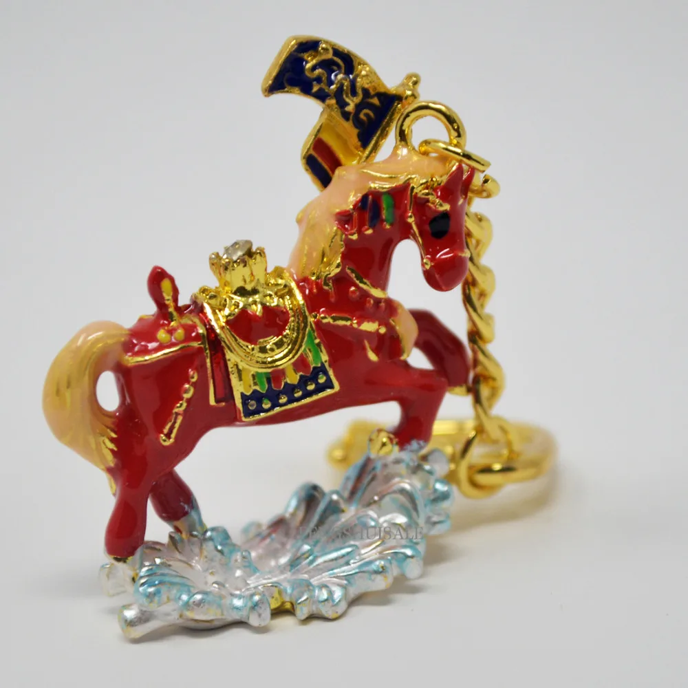 Fengshui Bejeweled Windhorse Брелок W Fengshuisale красный браслет из струн W3306 | Дом и сад