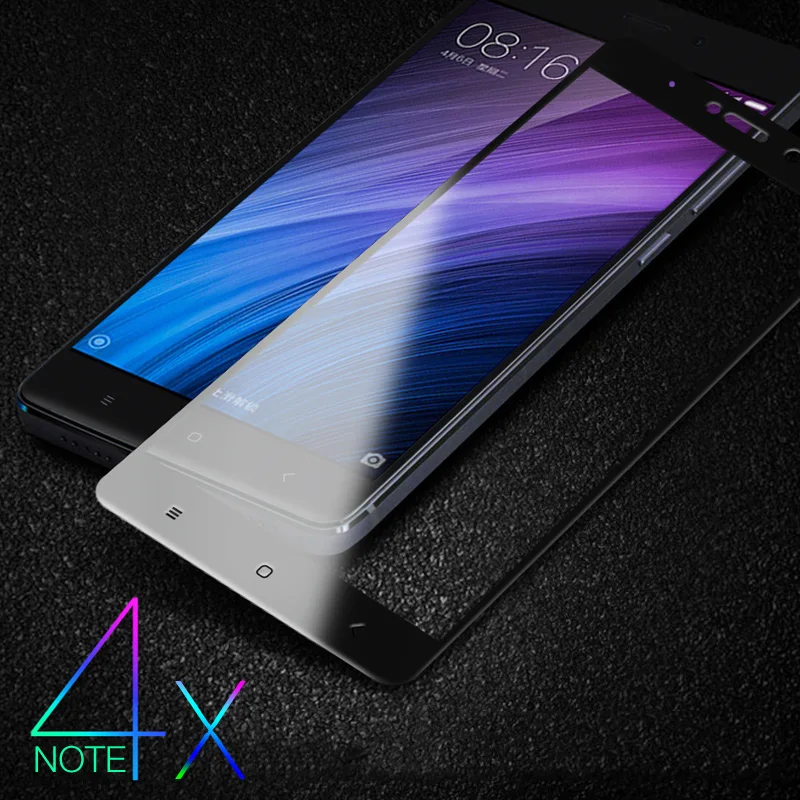 Для Xiaomi Redmi Note 4X защита экрана TOPK HD прозрачное закаленное стекло с полным