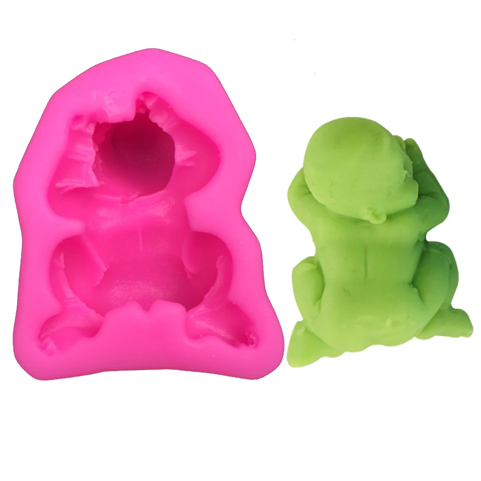 

Детская 3d обратная форма для сахара, помадка, искусственный шоколад, конфеты для кухни, инструменты для выпечки FT-0201