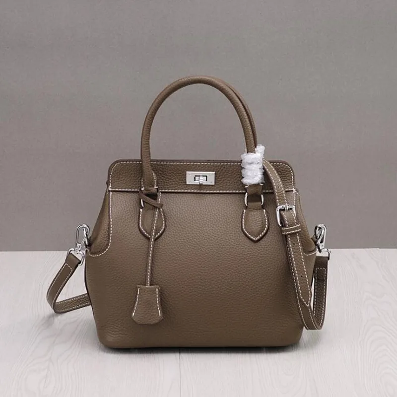 Женская сумка тоут из натуральной кожи с текстурой личи|bag ladies|ladies shoulder bagtote bag |