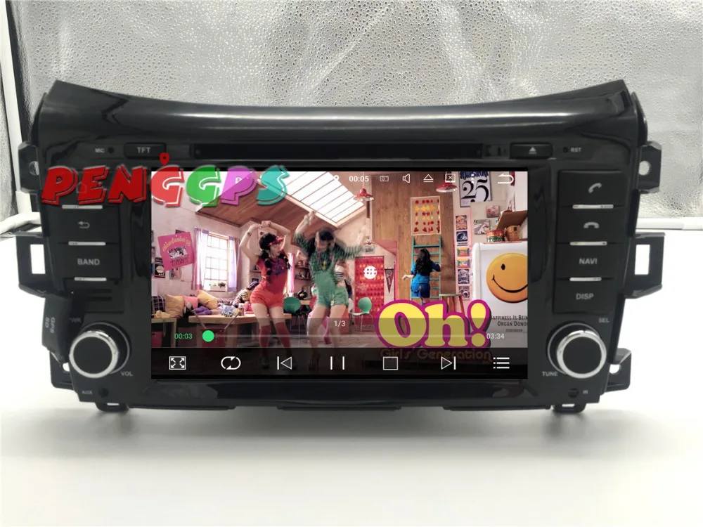 Автомобильный gps навигация dvd плеер радио чистый Android 7 1 8 0 для NISSAN NP300 Navara 2014 2018