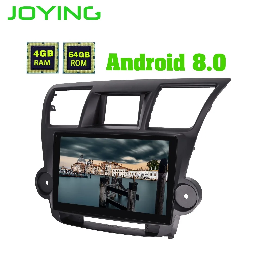 JOYING 10 1 "ips 8 Восьмиядерный автомобильное радио аудио Android стерео Мультимедиа для