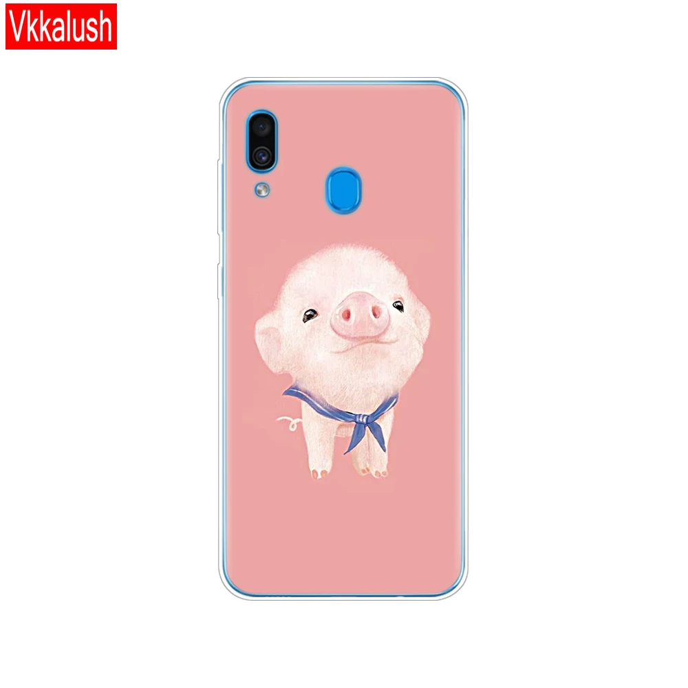 80044 Чехол для Samsung Galaxy A20, чехол A20E, силиконовая задняя крышка для Samsung A20 A 20 A205F A20E A202F, мягкий чехол, бампер - Цвет: 80044