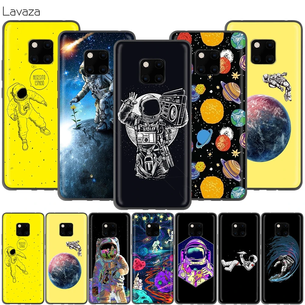 Lavaza Космос любовь Луна астронавт чехол для Huawei Honor 10 9 8 8x 8c 7x 7c 7a Note Nova 3 3i Lite Y9 Y7 Y6 |