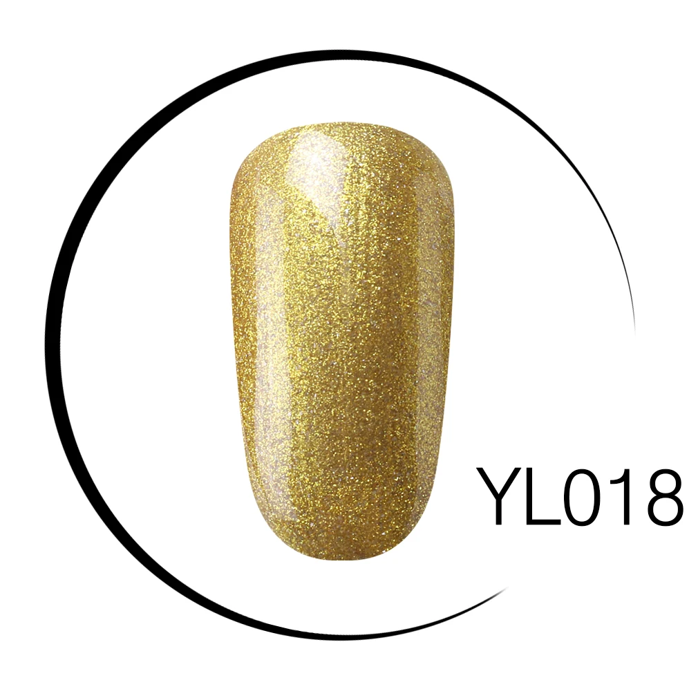 YL018 Elite99 Гель-лак для ногтей высокого качества для маникюра, салонов, 10 мл, зеленый цвет, отмачиваемый органический УФ-светодиодный Гель-лак для ногтей - Цвет: YL018