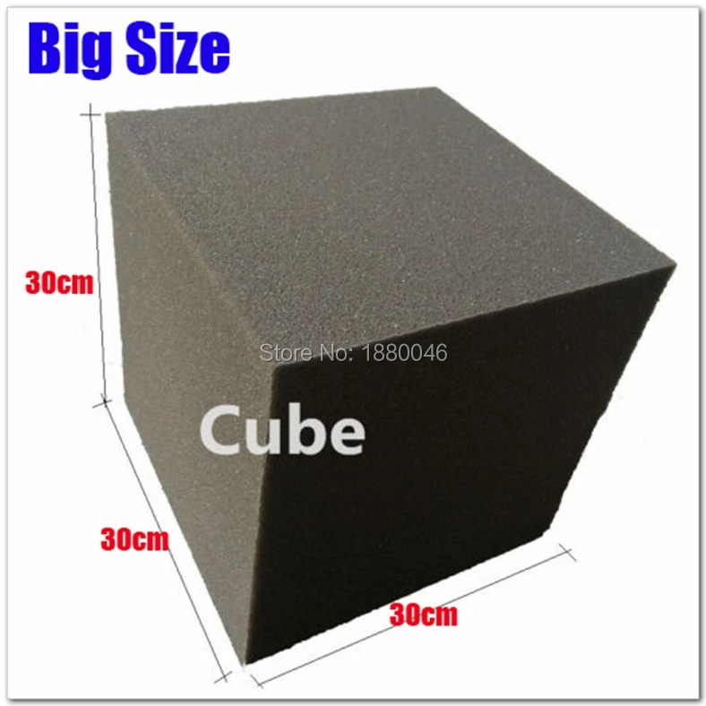 

Black 4pcs 30*30*30cm Soundproof foam/acoustic foam acoustic panel Acoustic Cube Foam Studio Foam in Corner Wall