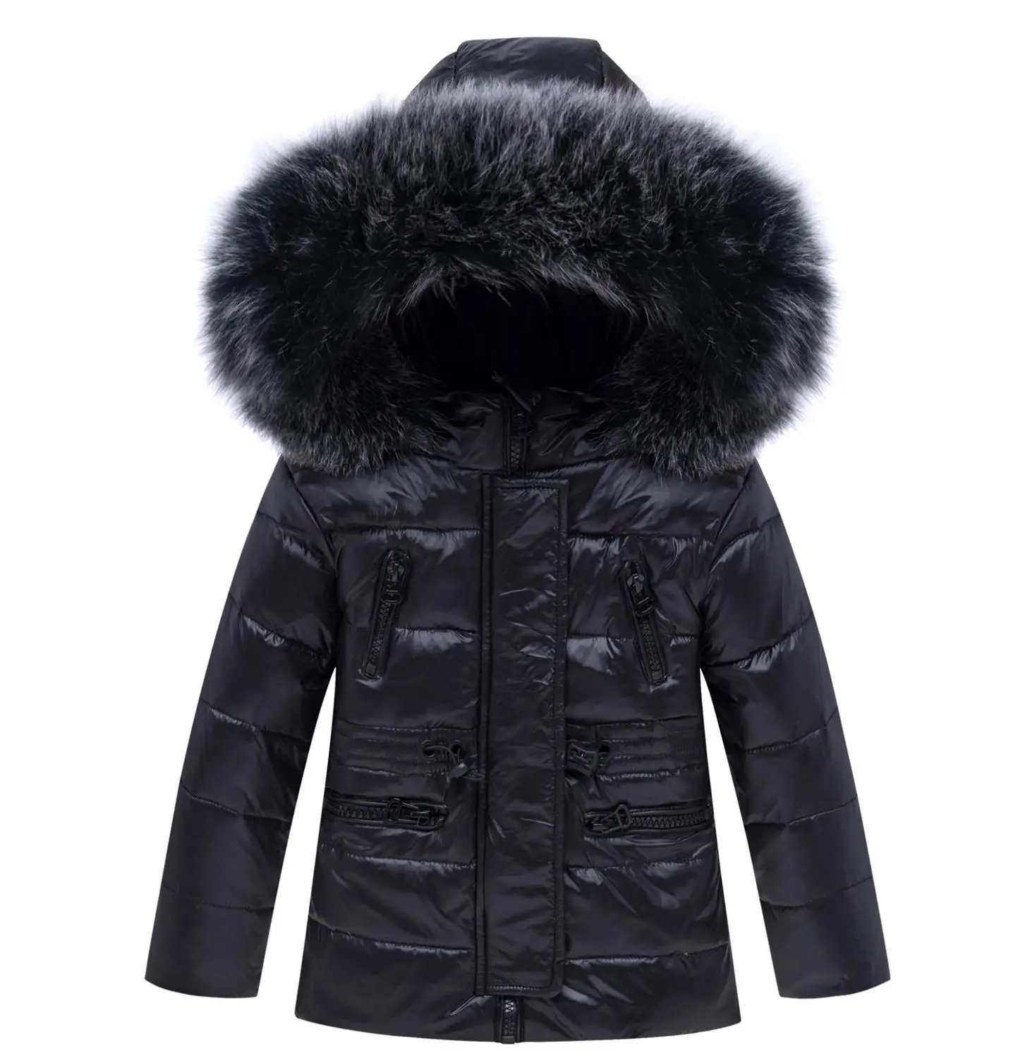 Зимний комплект детской одежды теплый комбинезон для маленьких мальчиков лыжные