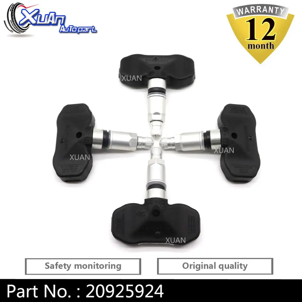 

XUAN Tire Pressure Monitor Sensor TPMS Sensor 10394110 For Pontiac Torrent GMC Chevrolet CADILLAC SRX XTS DTS SATURN SUZUKI