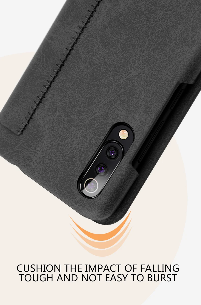 Для Xiaomi Mi9 флип-чехол Mofi Book Cover для Xiaomi Mi9 чехол из искусственной кожи полный чехол для Xiaomi Mi9 прозрачный Чехол кошелек карта