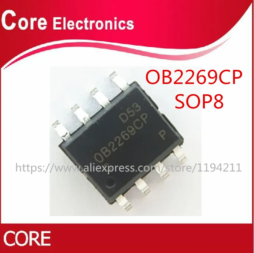 100 шт. OB2269CP SOP8 OB2269 Новый и оригинальный IC|10 pcs| |