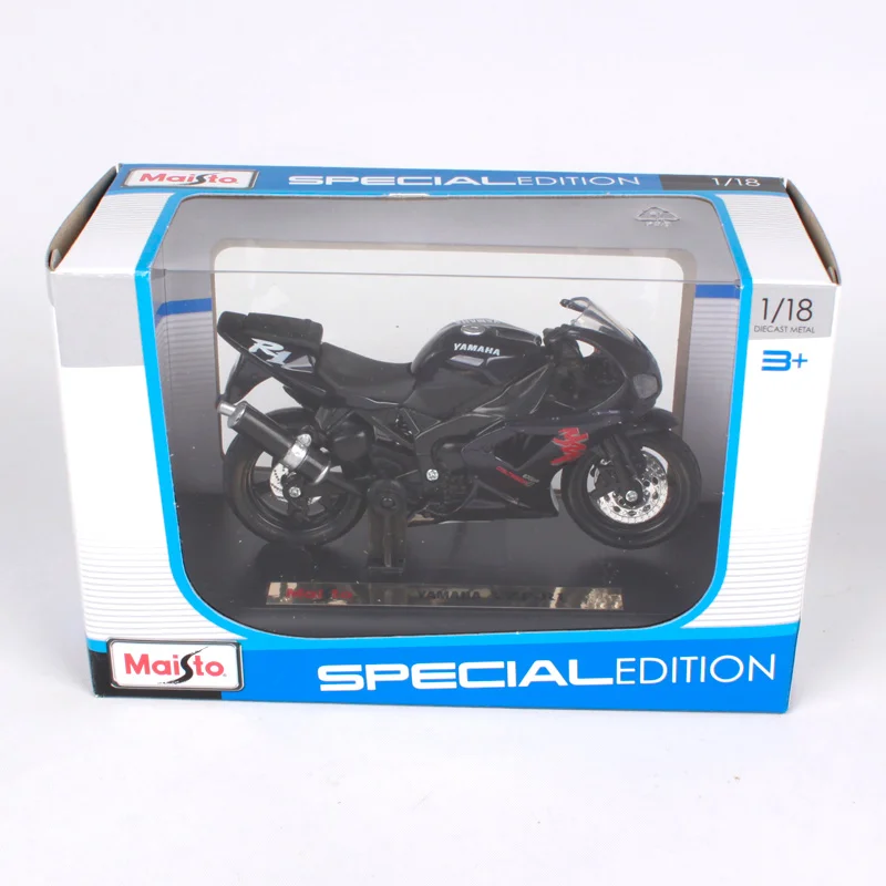 Модель мотоцикла MAISTO 1:18 Yamaha YZF R1 литая модель игрушка новинка в коробке
