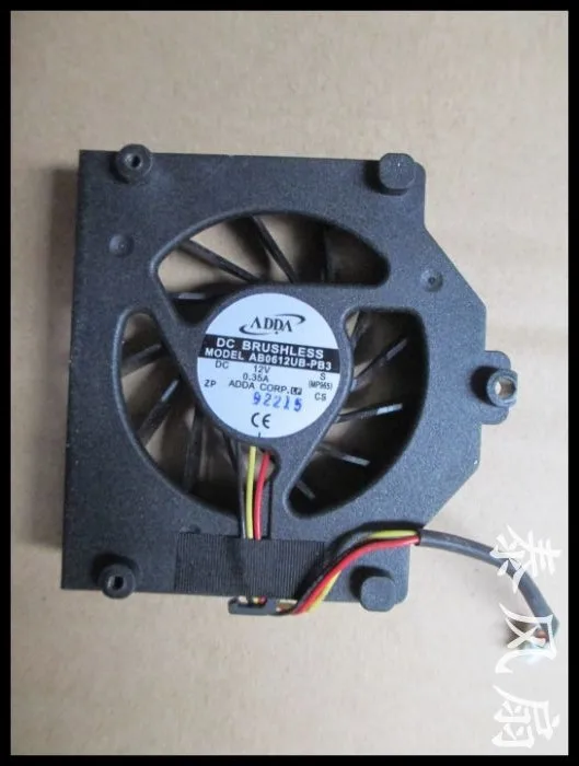

New original ADDA AB0612UB-PB3 12v CPU fan one machine one machine Founder
