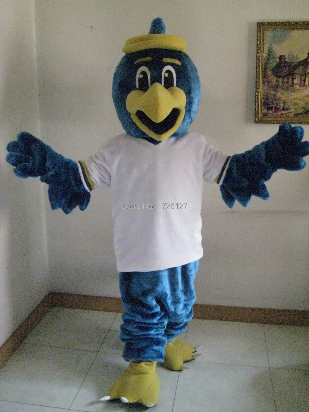 Маскарадный костюм синего орла классический персонажа маскарадный карнавальный