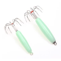 sleeve fish hooks for ocean boat fishing special squid fishing tools multi claw squid blowout