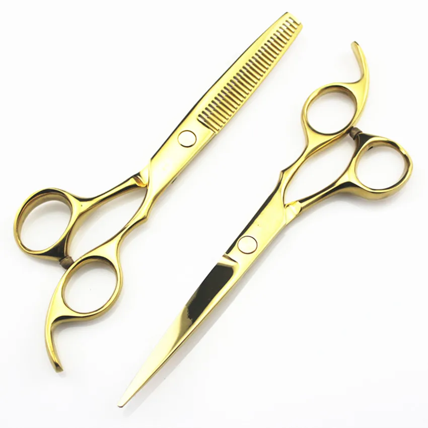 Professional 6 inch japan 440c hair scissors Cutting shears salon scissor thinning sissors barber makas hairdressing | Красота и