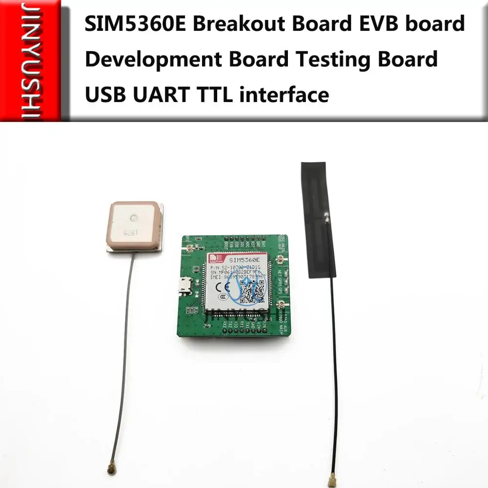 SIMCOM SIM5360E разрывная плата Женская разработки тестовая с 4G антенной + GPS антенна USB