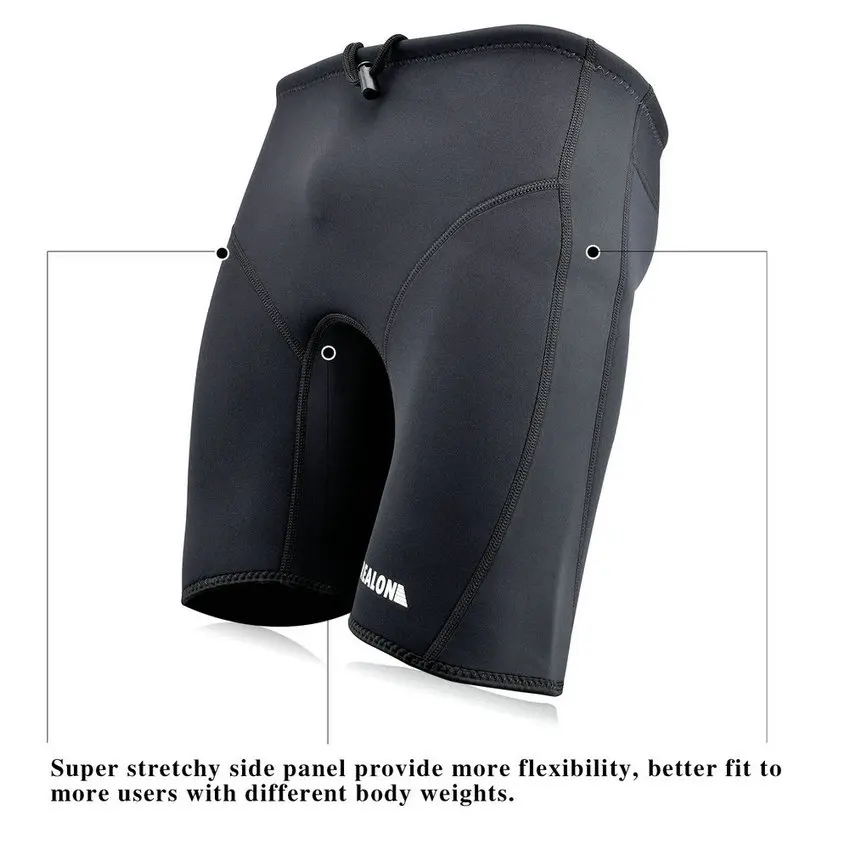 REALON 3 мм Неопреновые Шорты для плавания мужчин и женщин гидрокостюм теплые брюки