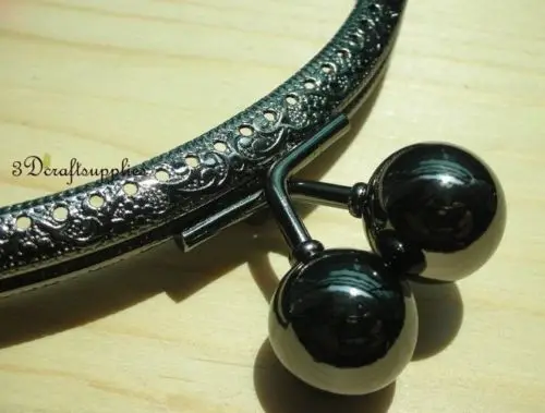 Металлическая рама швейная сумка кошелек рамка с застежкой 6 дюймов Полукруглая