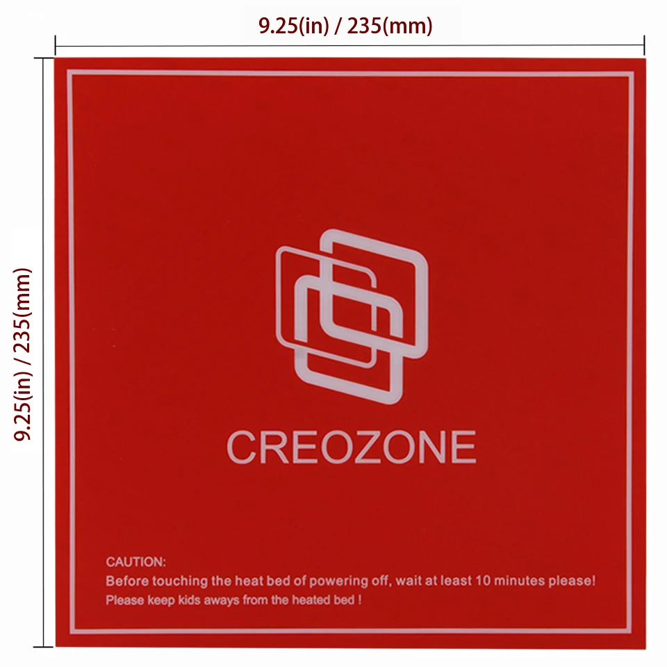 CREOZONE 5 шт. 235x235 мм подогрев фотография | Компьютеры и офис