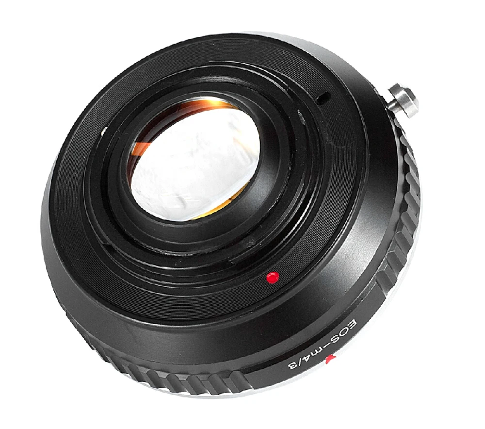 Адаптер для объектива Canon EF EOS m4/3 mft GF5 GF6 GX1 GX7 EM5 GH4 GH3 BMPCC|lens adapter|speed boosterturbo lens |