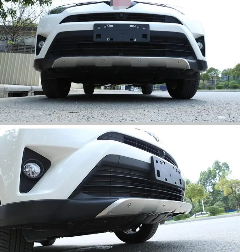 Авто бампер для TOYOTA RAV4 2016.2017.2018 Высокое качество нержавеющая сталь Передний +