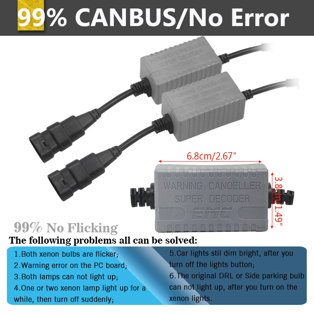 Buildreamen2 Автомобильные фары Canbus ксеносветильник ры комплект HID балластная лампа