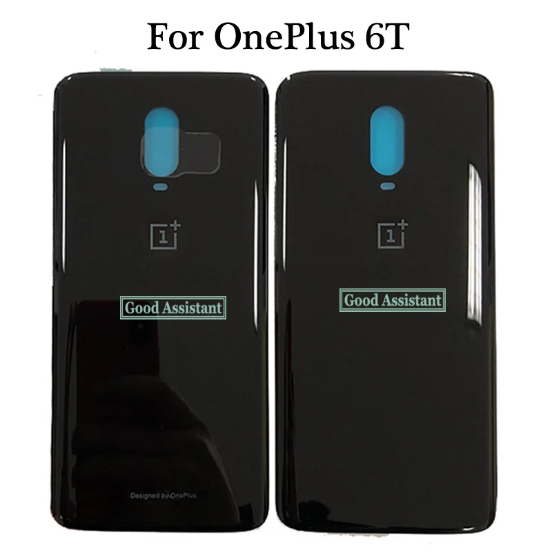Оригинальный черный/прозрачный чехол 6 4 дюйма для OnePlus 6T 1 + 6t A6010 A6013 задняя крышка