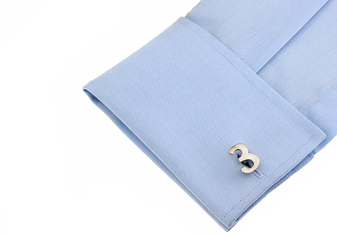 Мужские Запонки с арабскими цифрами медный материал номер четыре