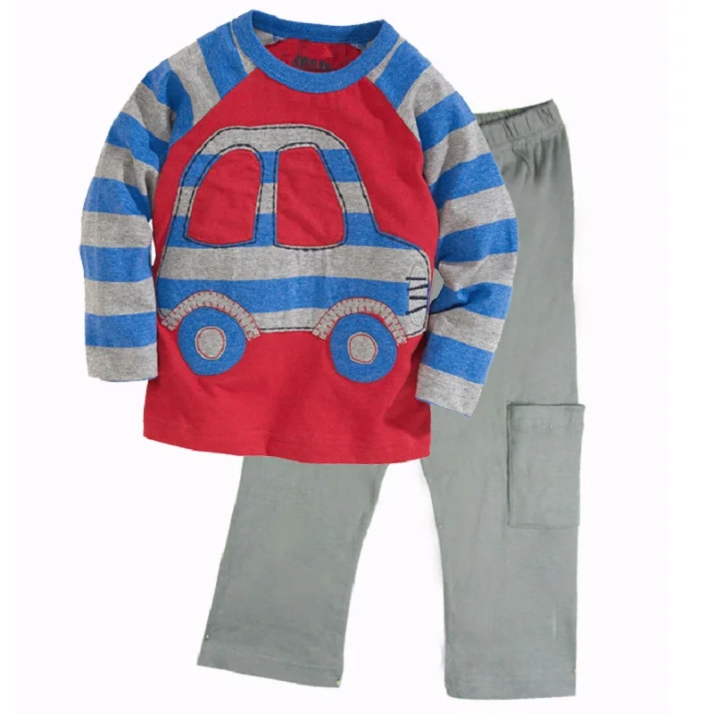 

Taxi Baby Boys Clothes Suits 2 3 4 5 6 7 Year 100% Cotton Children Sport Suits Toddler Clothing Sets T-Shirts Pants Outfits