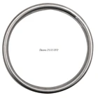 Кольцо из нержавеющей стали Wing Chun, 1 шт., кольцо кунг-фу, оружие, крыло, Чун, кунг-фу, кольцо из стали для силовых тренировок, кольцо из ротанга